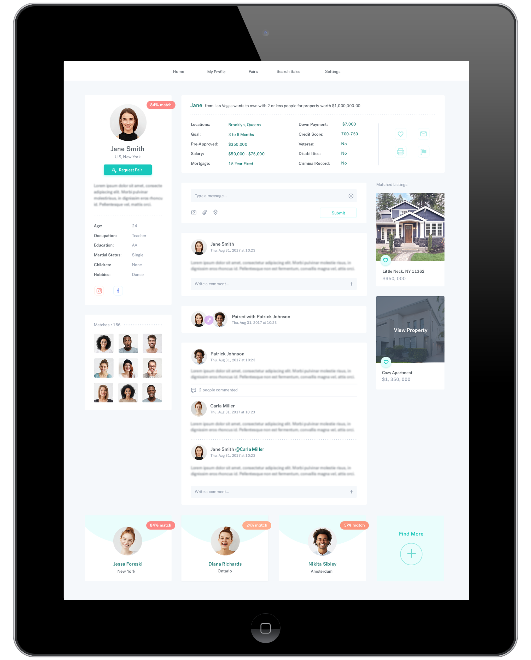 Pairgap platform